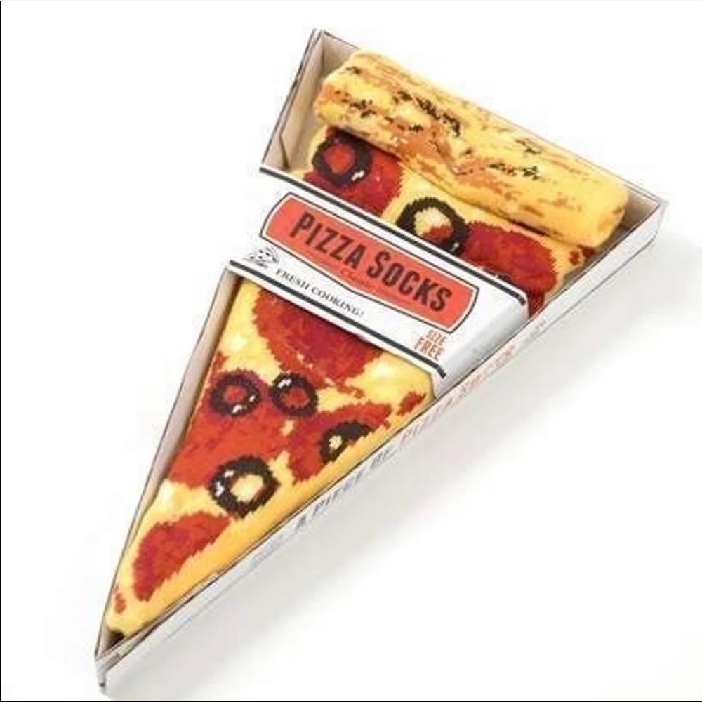 ‼️PIZZA SOCKS - Picture 1 of 7